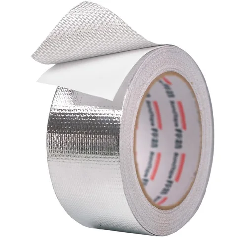 Tela de fibra de vidrio, cinta de papel de aluminio, aislamiento térmico, engrosamiento de Campana Extractora de cocina, retardante de llama, resistente a altas temperaturas