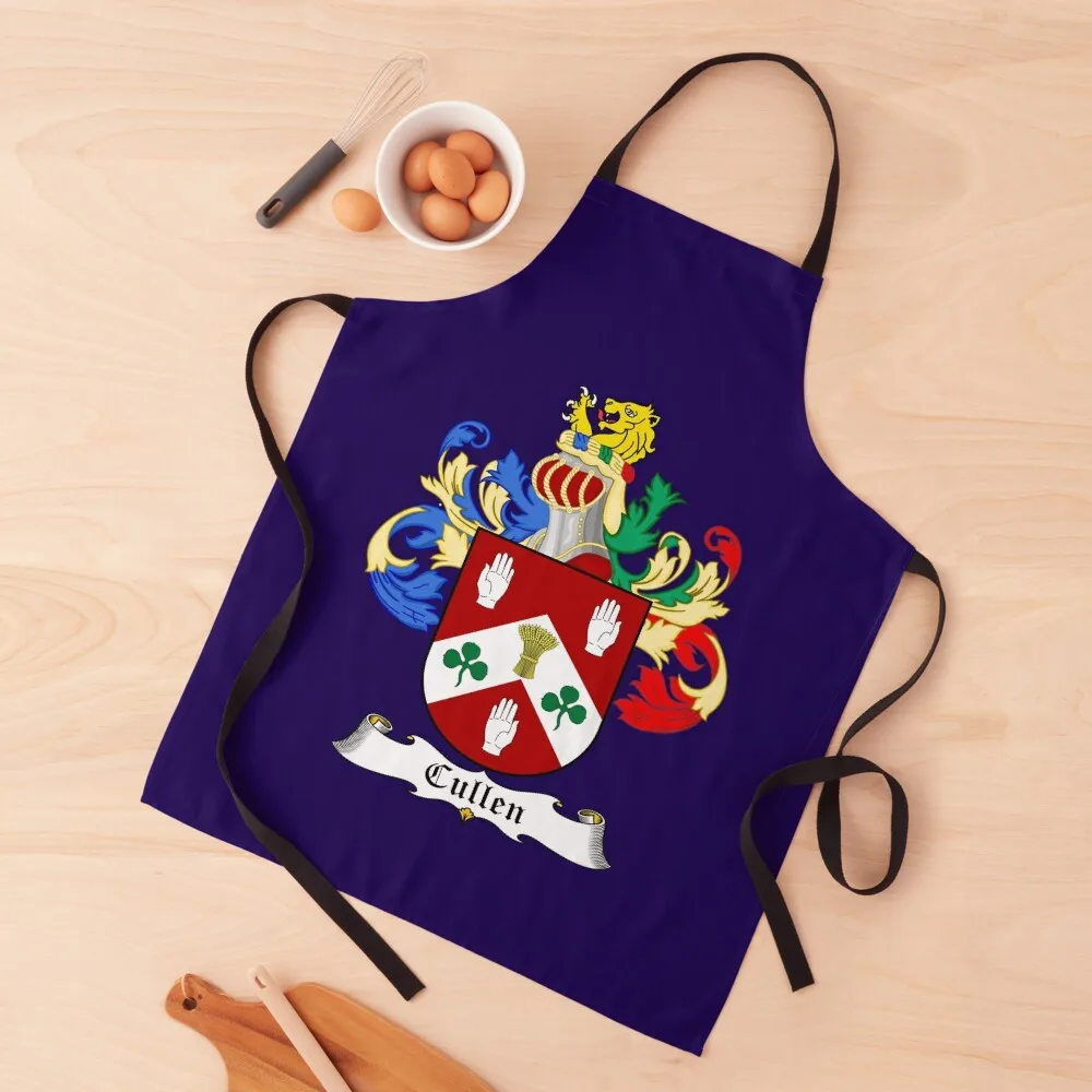 

CULLEN FAMILY CREST Apron Household Items Kitchen Kitchen And Home Items Apron