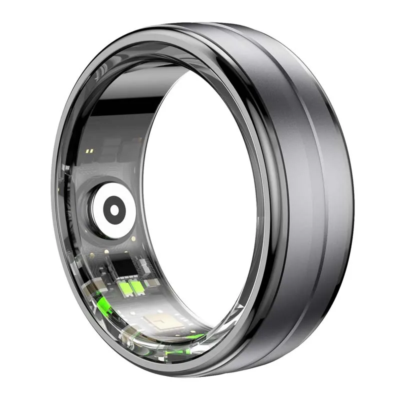 

Luxmoc R06 Smart Ring Features Multiple Exercise Modes For Blood Oxygen Sleep Heart Rate And Step Count Monitoring