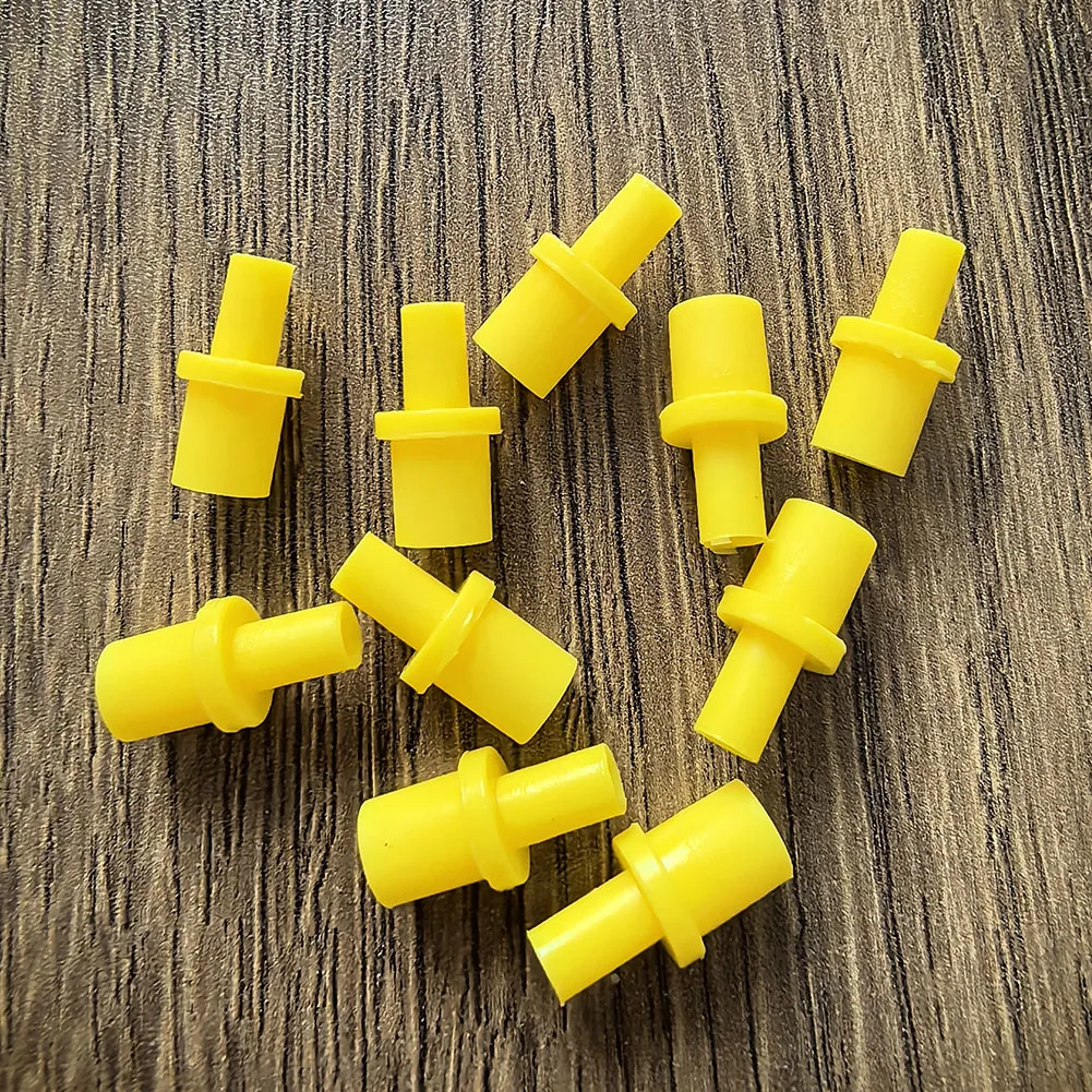 20PCS Rubber Hollow Joint Cleaning Tool for CISS Inkjet Cartridges with Through-Hole Design and Sealing Performance