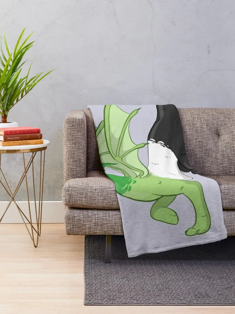 Aromantic Pride Dragon Throw Blanket for winter Soft Luxury Designer Blankets