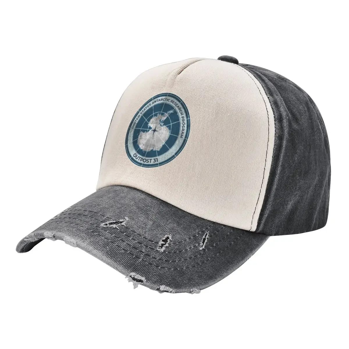 The Thing - Outpost 31 badge - distressed Baseball Cap Golf Beach Outing Ball Cap Luxury Man Hat Men Women's