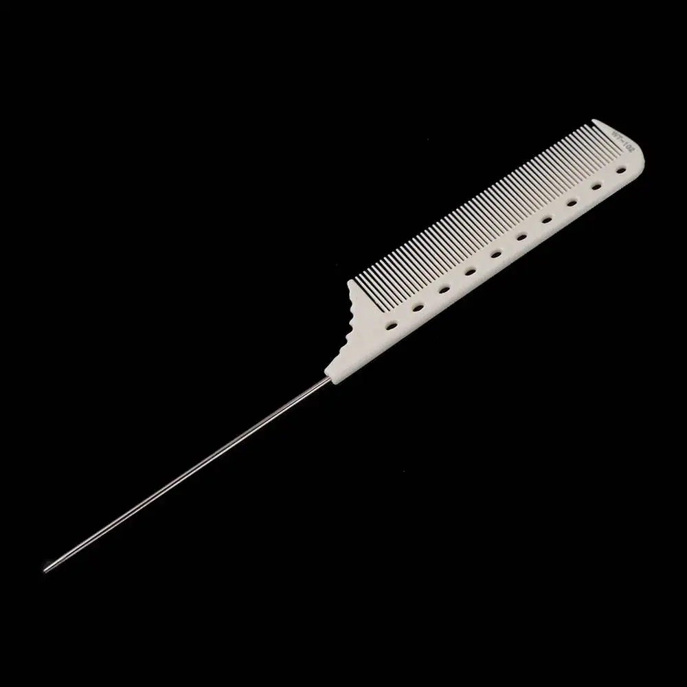 Double-sided Laser Scale Hair Comb Anti-static Hair Brushes Hair Cutting Comb Haircut Non-slip Handle