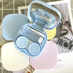 1PCS Women Men Contact Lenses Box Lens Case Care Travel Kit Holder Contact Eye Lenses Storage Container Protector Accessorie