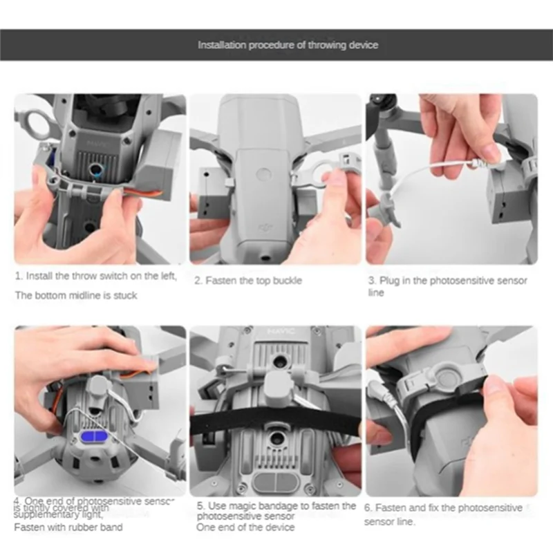 

Well Made-For DJI Royal Air 2 S Thrower Wedding Thrower Mavic Air 2 Air Thrower Thrower Multifunction Replacement Accessories