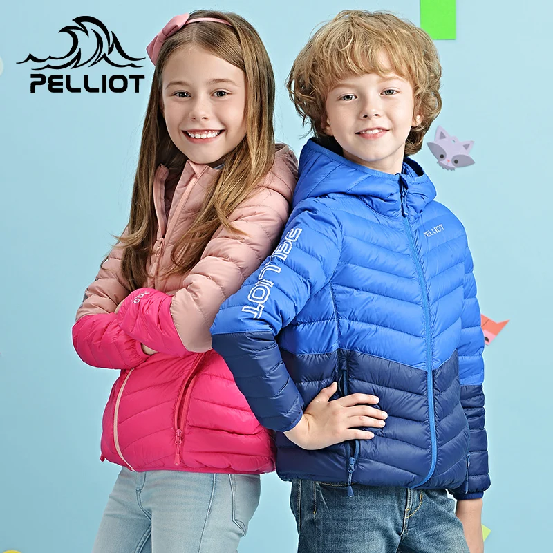 

2023 best quality most popular Children's ultralight warmer puffer down Jacket kids pack clothing