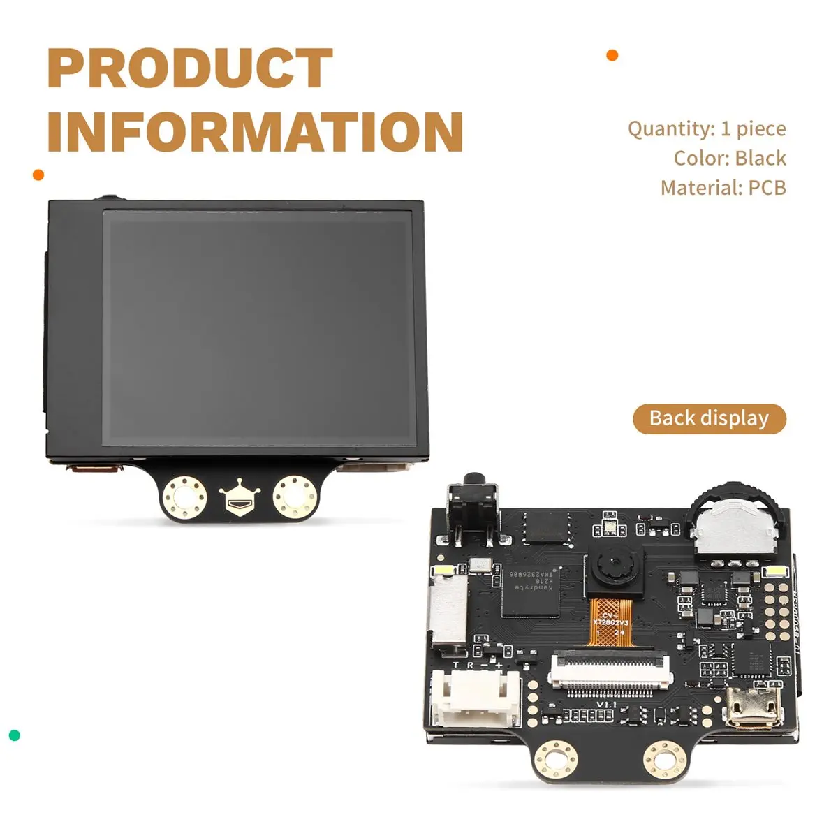 

(ABGQ) AI Vision Camera Huskylens Face Recognition and Object Recognition with 2.0-Inch Display K210 Development Board