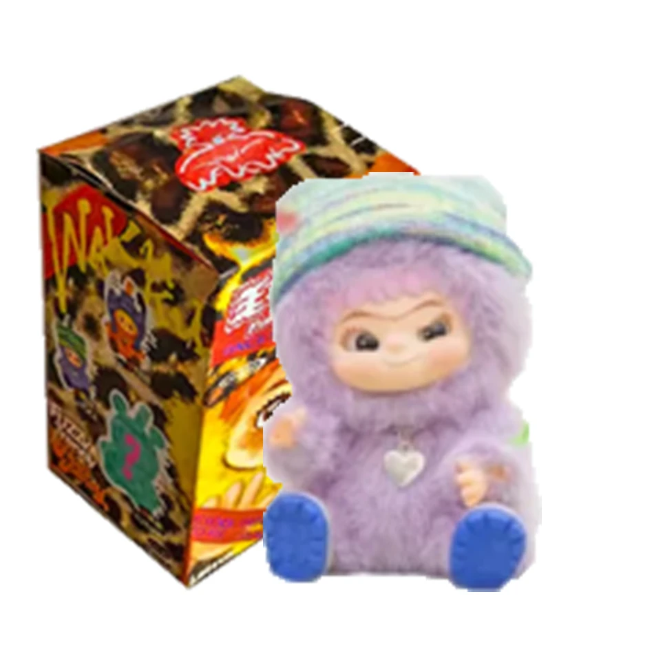 Gift Toy Pretty Wakuku 1st generation Plush Toy Doll Keychain Monster Box New Vinyl Doll Kawaii Backpack Pendant Decorative Box