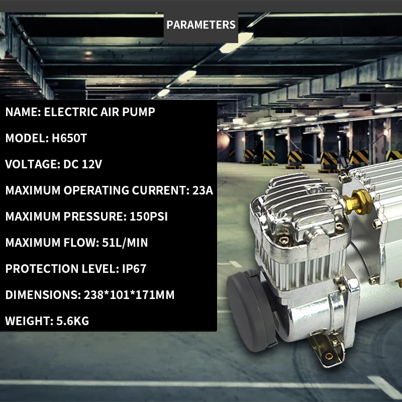 

Комплект воздушного компрессора, 150PSI / 2,62CFM, с воздушным баком для тяжелых условий эксплуатации H650T, подвал, автомобильный шин, воздушный насос, воздушная колонка, пузырьковая сумка