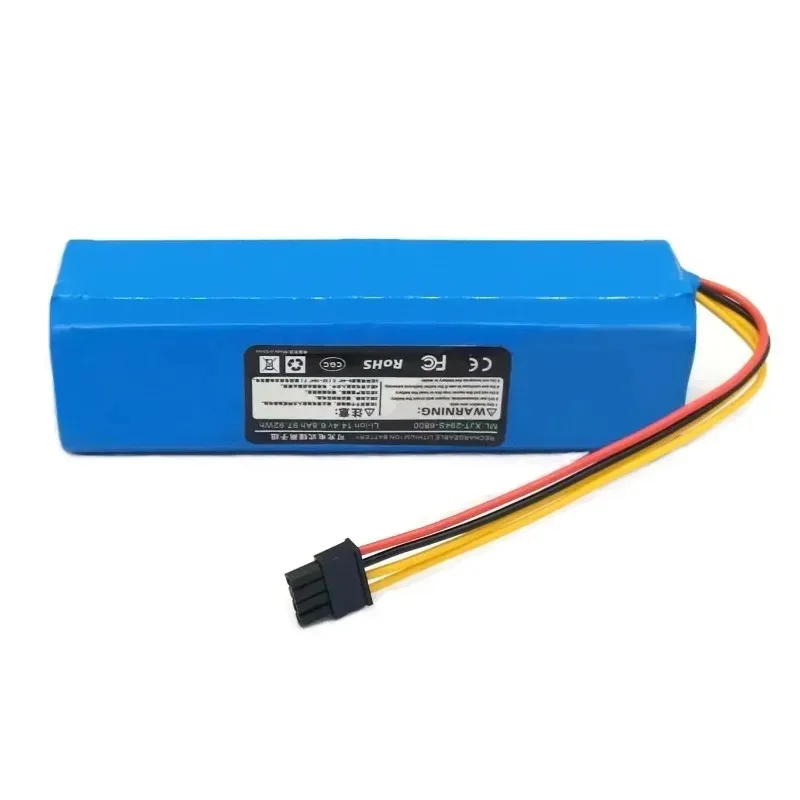 

New 6800mAh 14.4V Rechargeable Li-ion Battery for Robot Vacuum Cleaner RX10 Robot Vacuum Cleaner Accessories Spare Parts