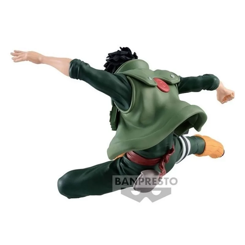 Original Bandai Naruto VIBRATION STARS Might Guy PVC Action Figures 150mm Naruto Shippuden Collectible Anime Action Figures Toys