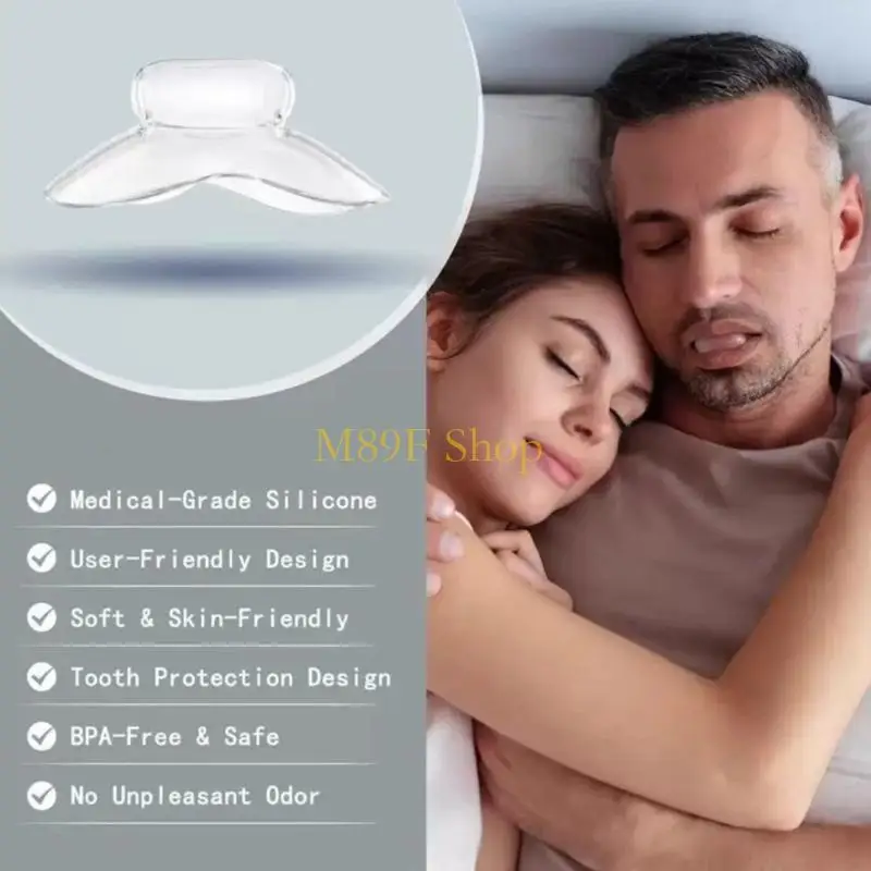 M89F Pre Sterilized Snore Stoppers Stabilizers For Side And Back Sleepers Travel Readys