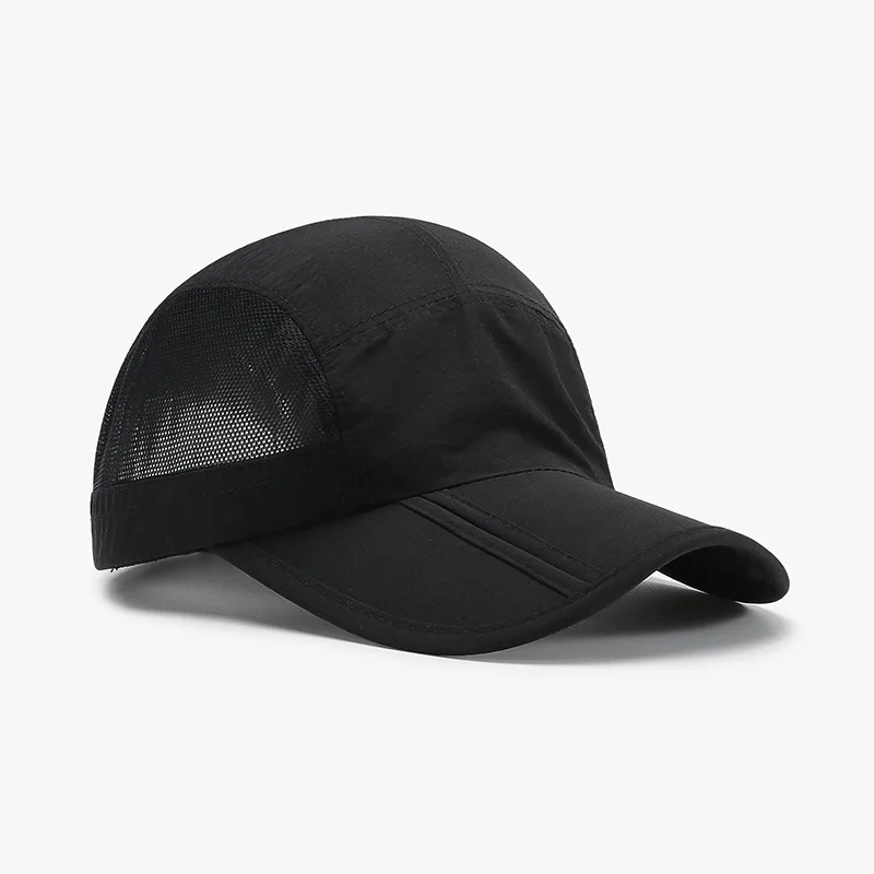 Summer Foldable Sunshade Hat Men's Outdoor Sports UV Resistant Breathable Lamp Board Sunscreen Hat Women's Duck Tongue Hat