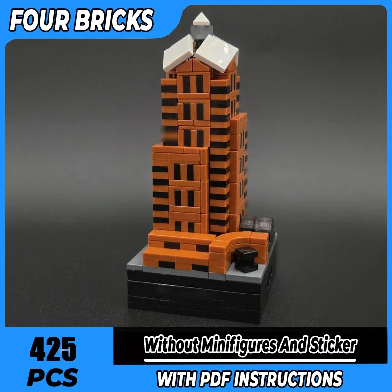 

Moc Building Blocks Legacy Tower Technology Modular Bricks Model Gifts Christmas Toys DIY Sets Assembly