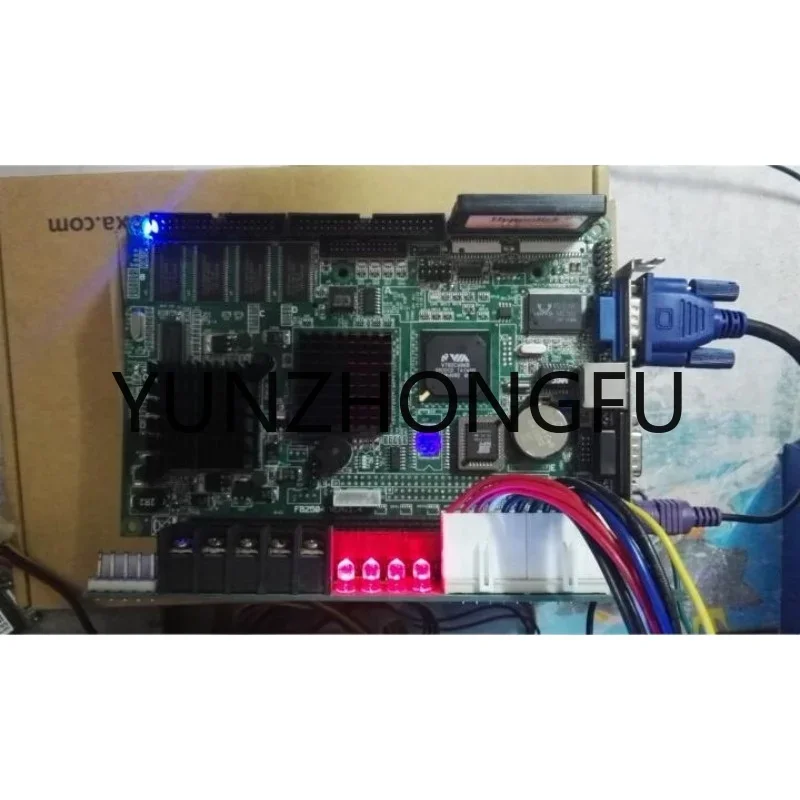 FB2504 100% OK Original IPC Board ISA Slot Industrial motherboard Half-Size CPU Card PICMG1.0 with CPU RAM Cooler