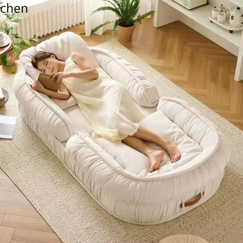 d6-1 Human Dog House Sofa Recliner Bed Single Double Tatami Bedroom Dual-use Folding Sofa Bed