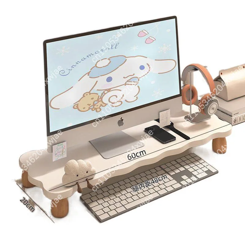 

Настольная подставка для монитора, стойка, настольный органайзер, офисная полка для хранения подъема экрана