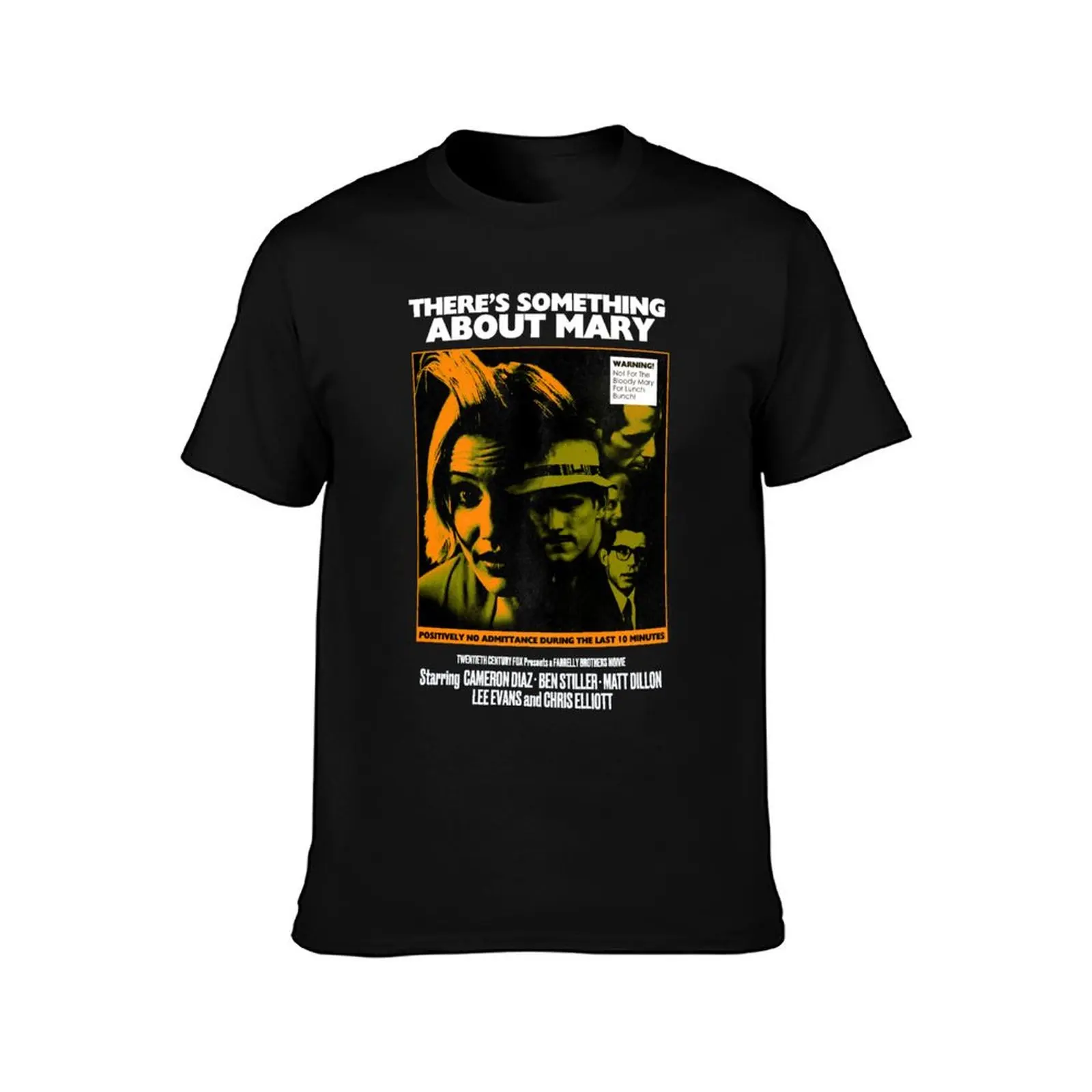 THERE'S SOMETHING ABOUT MARY 1997 T-Shirt, Summer Casual Cotton Tee, Oversized Streetwear Tops, Vintage Graphic Print
