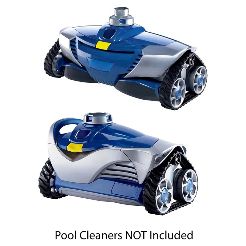 PZHI 4Pcs Pool Cleaner Replacement Tire, Heavy Duty Rubber Track for Zodiac MX6 MX8 for Elite, In-Ground Pool Cleaner Parts