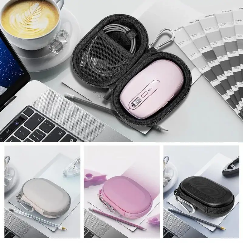 C1Pcs Travel Carry Case For MX Anywhere 3S Wireless Mouse Portable Storage Bag Hard EVA Box For Anywhere 3 Mice