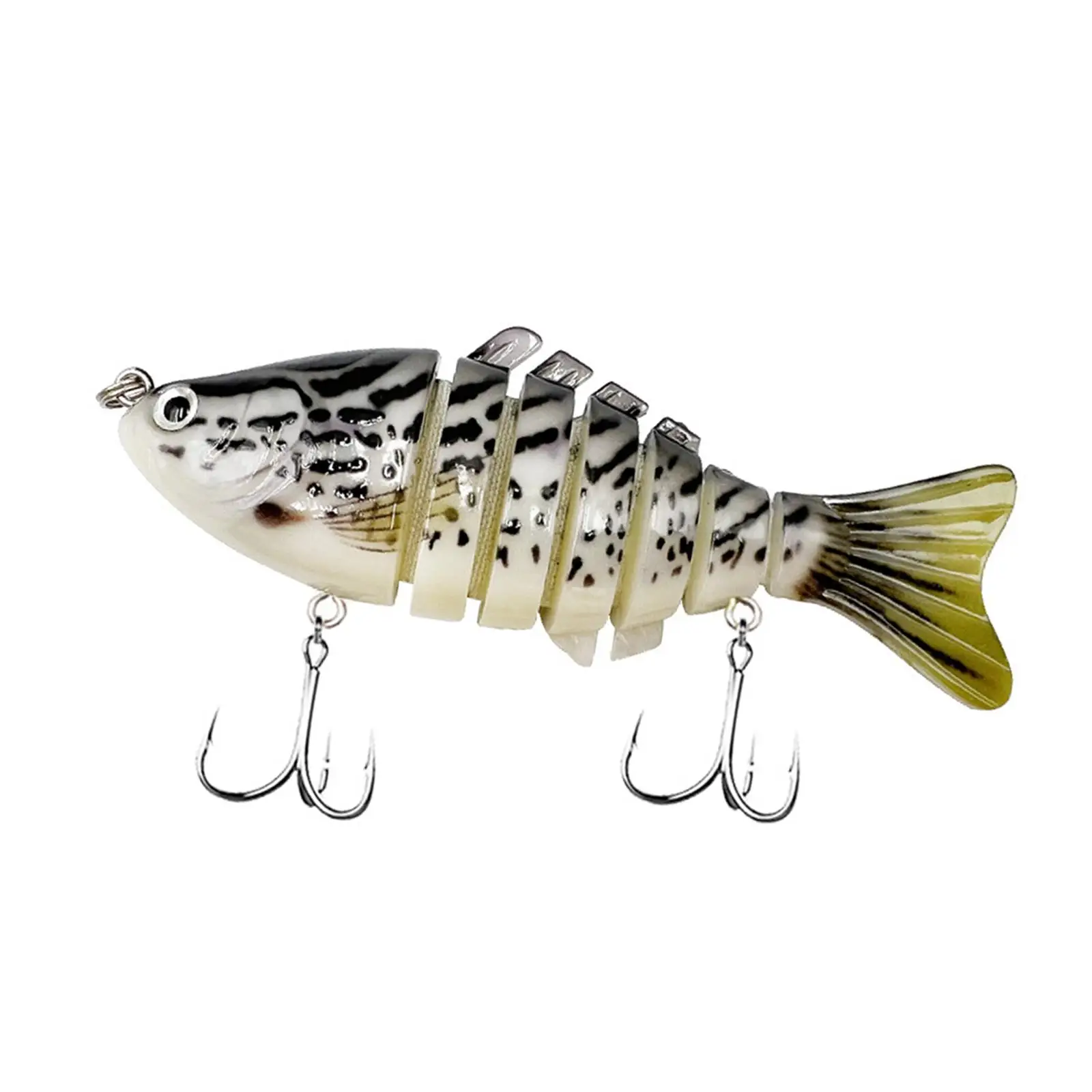 Professional Fishing Lifelike Swim Lure Slow Sinking Multi Segmented Hard Baits for Freshwater Saltwater Bass Trout Gift