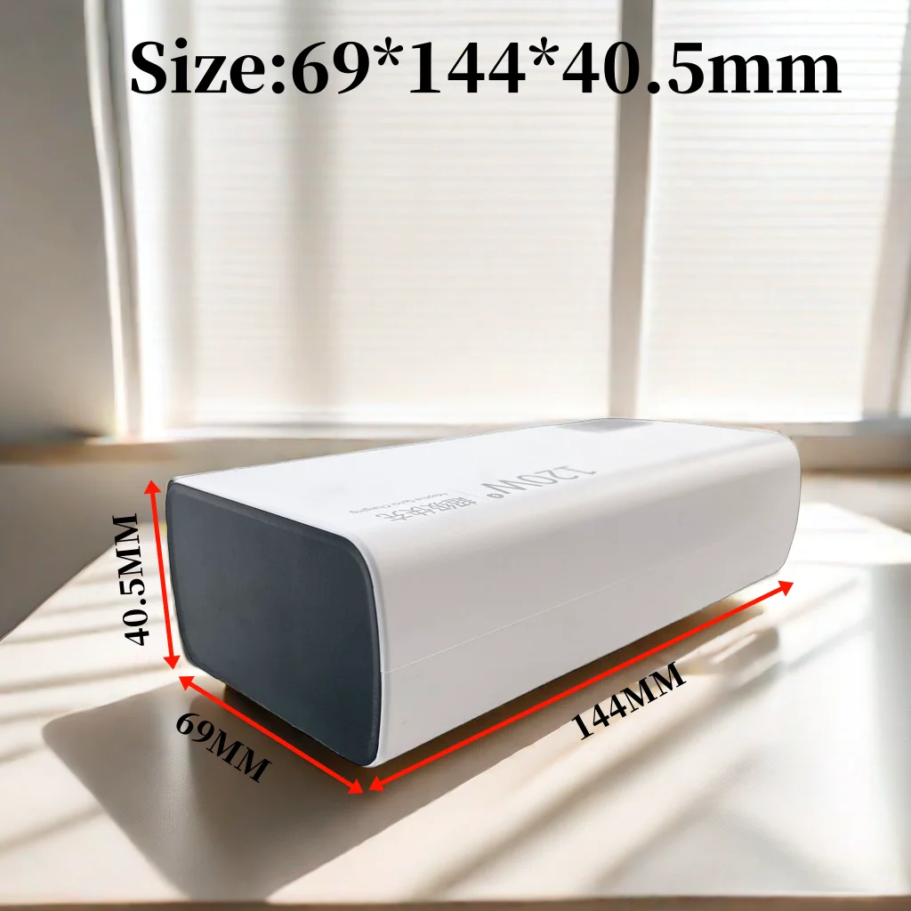 120W power bank with a large capacity of 100000mAh, portable super fast charging, outdoor mobile phone power supply