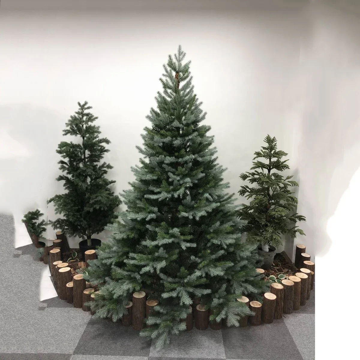 

Christmas trees 2023 High Quality Green PVC&PE Mixed 180 cm 210 cm New Made Luxury Artificial Christmas Tree christmas