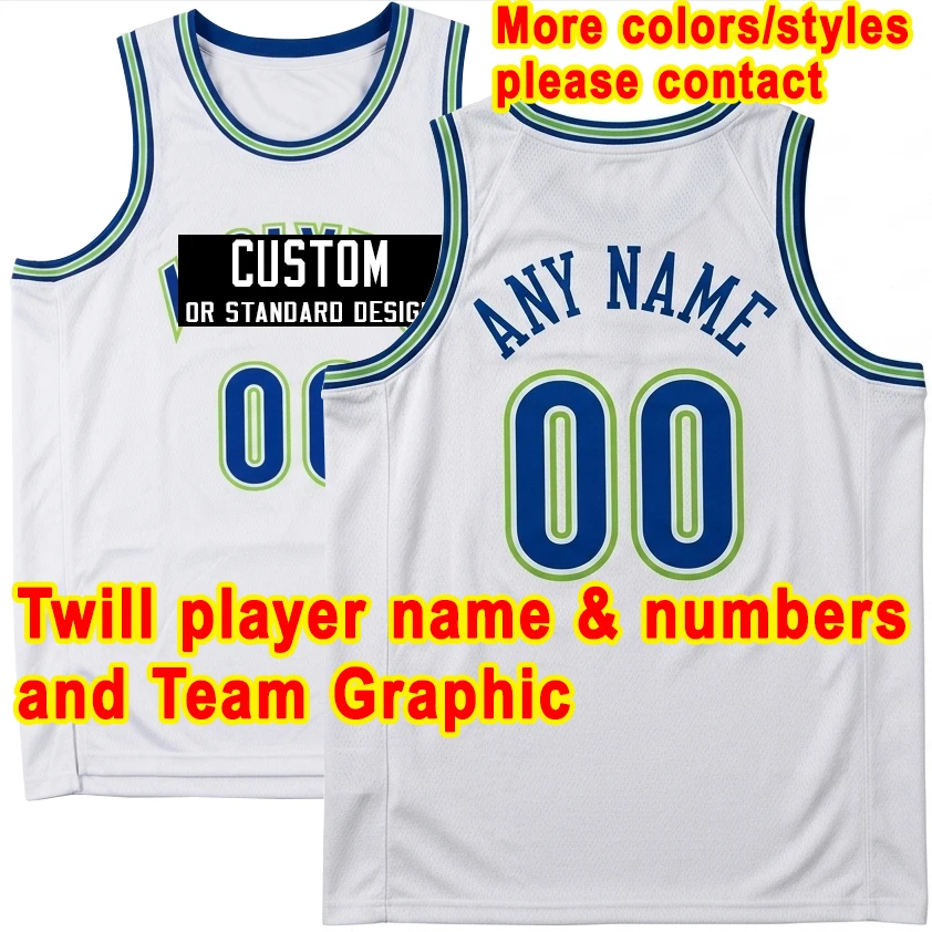 Custom American Basketball Jersey Oklahoma City San Antonio Denver LA Los Angeles Minnesota Washington Philadelphia Dallas Utah image 5