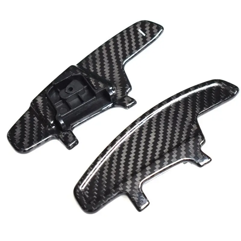 Carbon Fiber Shifter Steering Paddle For For VW Golf MK7 R-Line GTI R GTE GTD Polo GTS-AU62