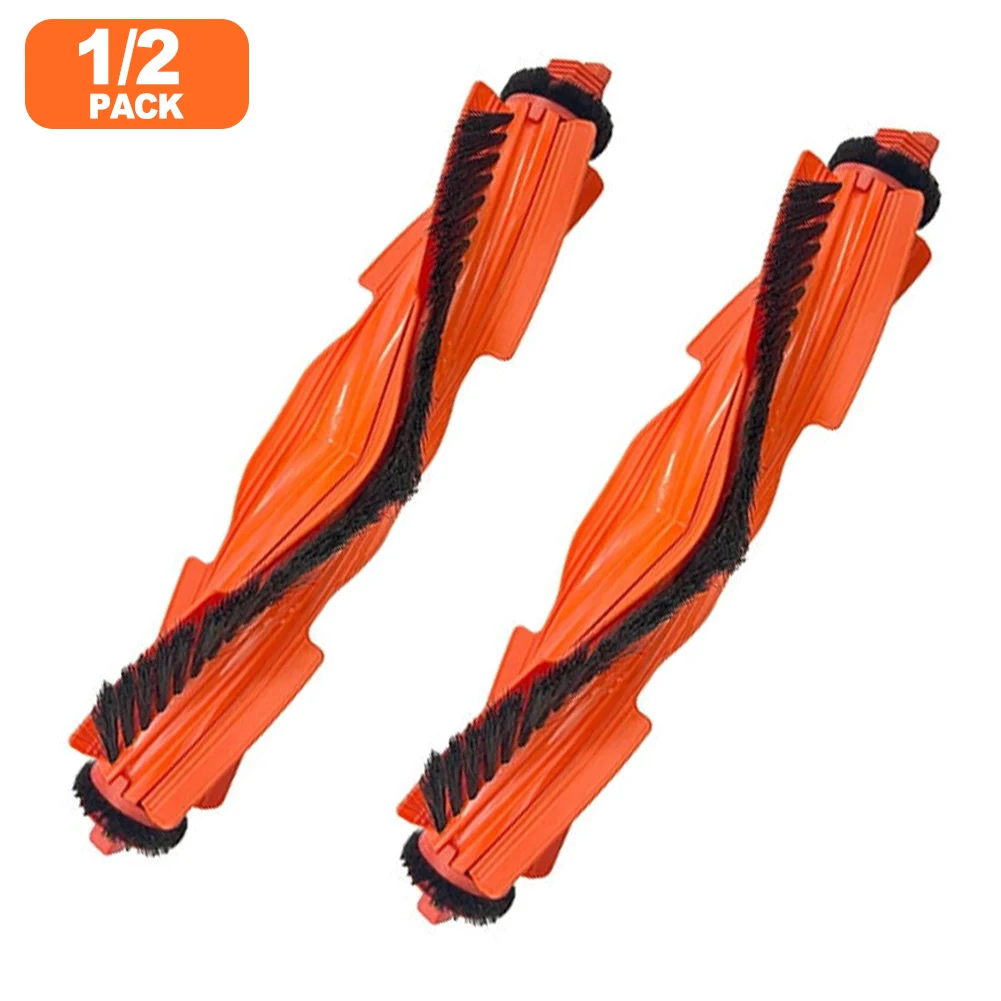 1/2pcs Roller Brush For-Xiaomi S40/OV81 Robot Vacuum Cleaner Roller Brush Replacement Vacuum Cleaner Cleaning Accessories