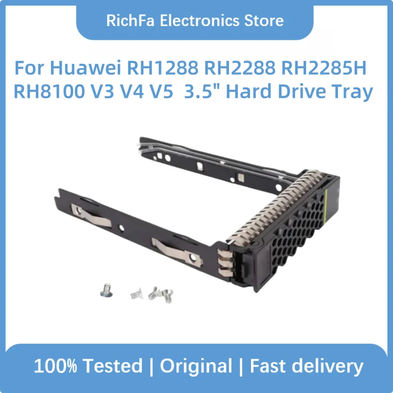 

For Huawei RH1288 RH2288 RH2285H RH8100 V3 V4 V5 3.5" Hard Drive Tray SAS HDD Hard Drive Tray