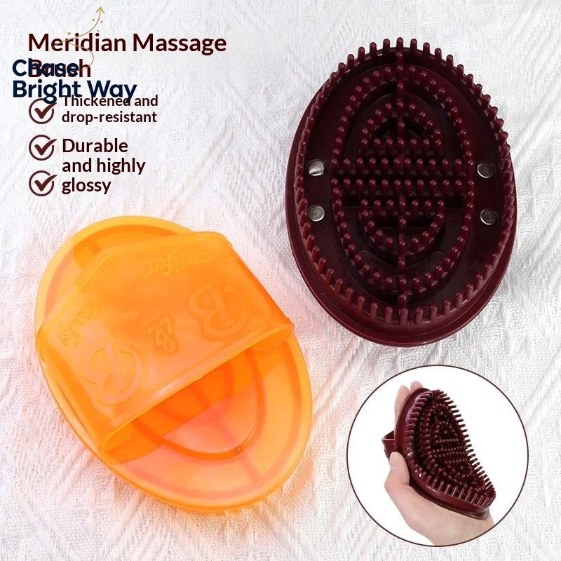 Handheld Body Massage Meridian Brush  Reduction for Relax Slimming Back Leg Soreness Relief Office Home Use
