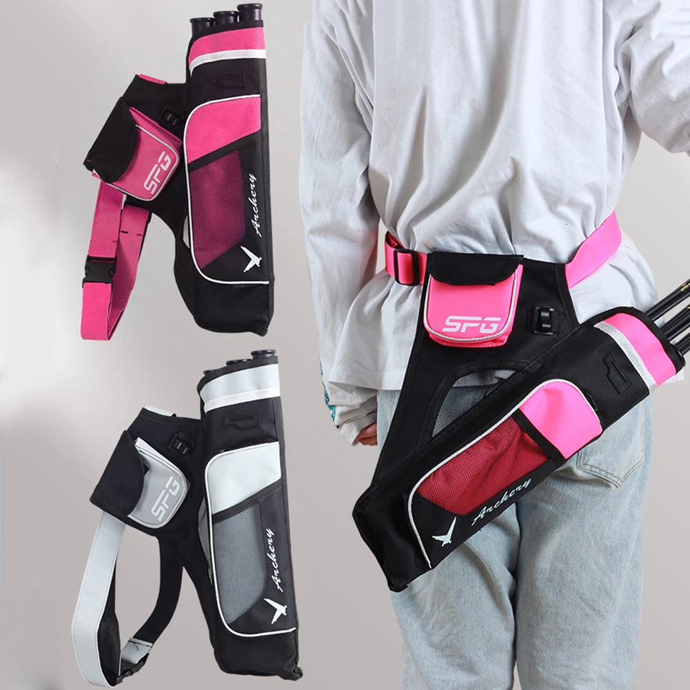 حقيبة السهم أكسفورد القماش السهم جعبة 3 أنابيب حقيبة كتف مفردة ل القوس السهم الرماية الصيد الرماية الملحقات #4