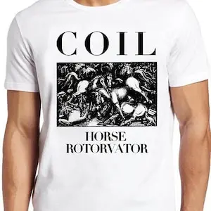 Coil T Shirt B3027 Horse Rotorvator Electronic Gift Retro Cool Top Tee