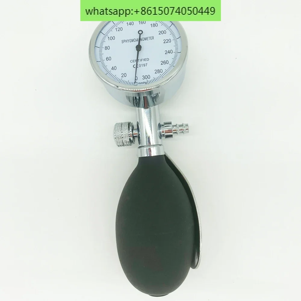 Manual sphygmomanometer head accessories Handheld pressure display meter + pressure ball integrated meter