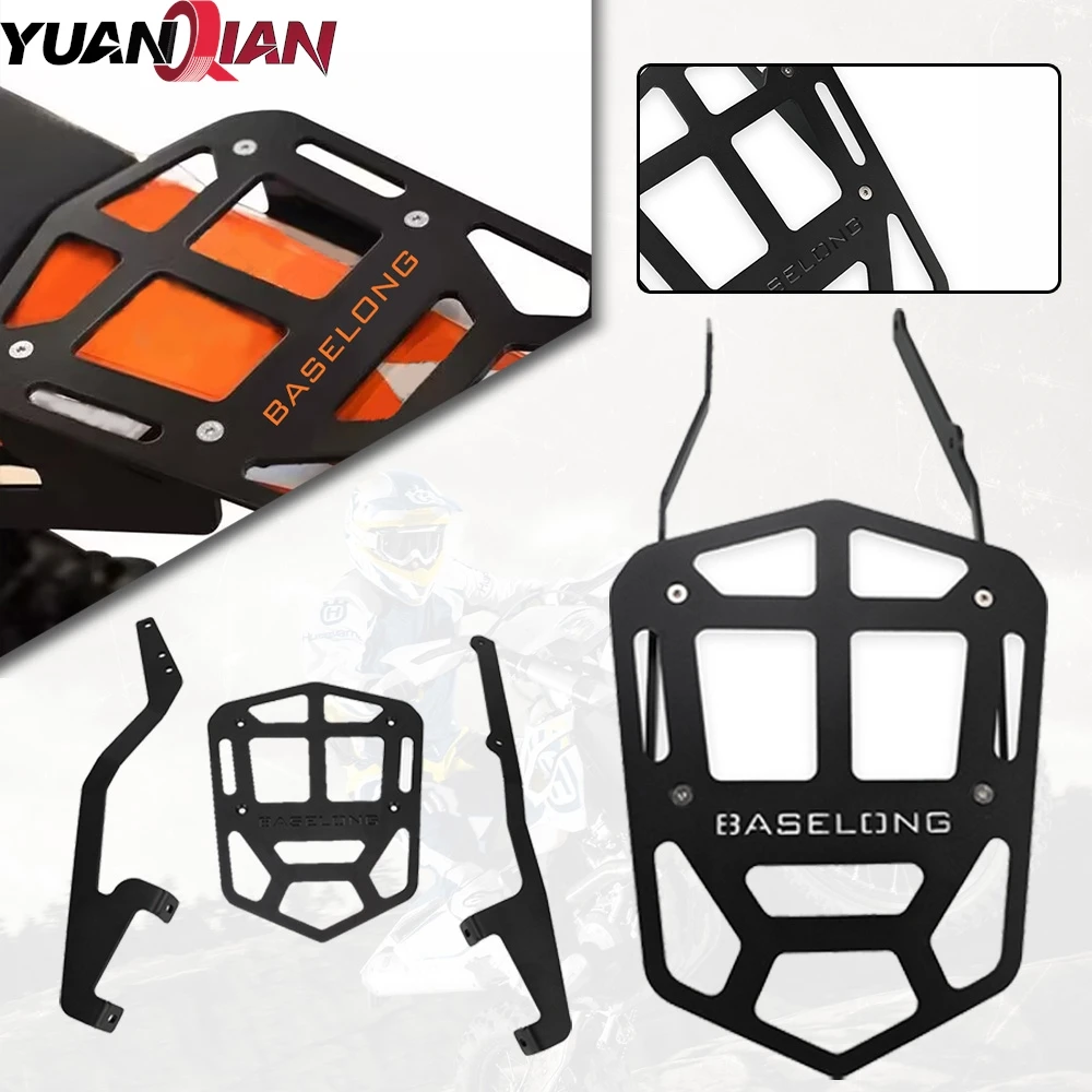 

For 350 500 EXC-F 350 500 Motorcycle 2018 Rear Luggage Rack Holder Bracket Top Case Mount Plate parts EXCF EXC F 2017~2019