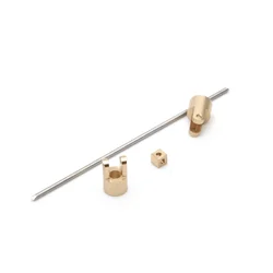 Static Modification 2MM Precision Universal Joint Micro Brass Coupling Connector DIY Vehicle Ship Model
