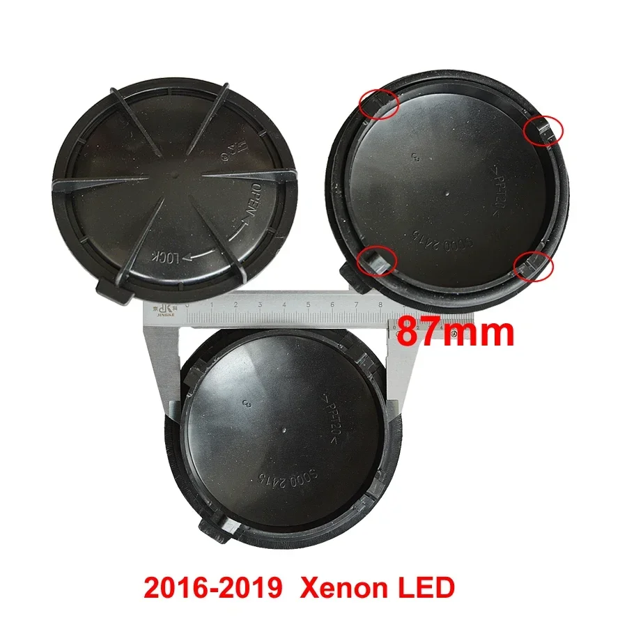 For Chevrolet Cavalier Low High Beam Light Lengthened Dust Cover Dustproof Headlight Seal Rear Cap 1PCS 2016 2017 2018 2019 2020