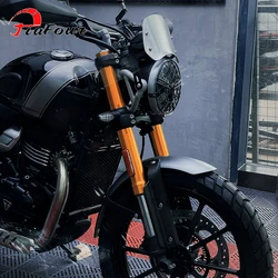 Motorcycles CNC Windshield For Scrambler 400X Speed 400 Speed Twin 1200 Windscreen Visor Front Wind Screen Deflector Kit