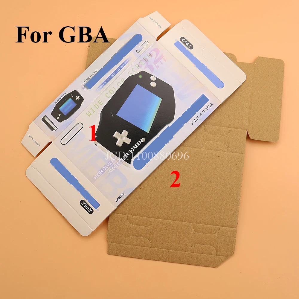 Для GBA SP GBC GB PSP 1000/2000 DMG Игровая консоль Новая упаковочная коробка Картонная коробка для Gameboy Advance/Цветная новая упаковка Защитная коробка