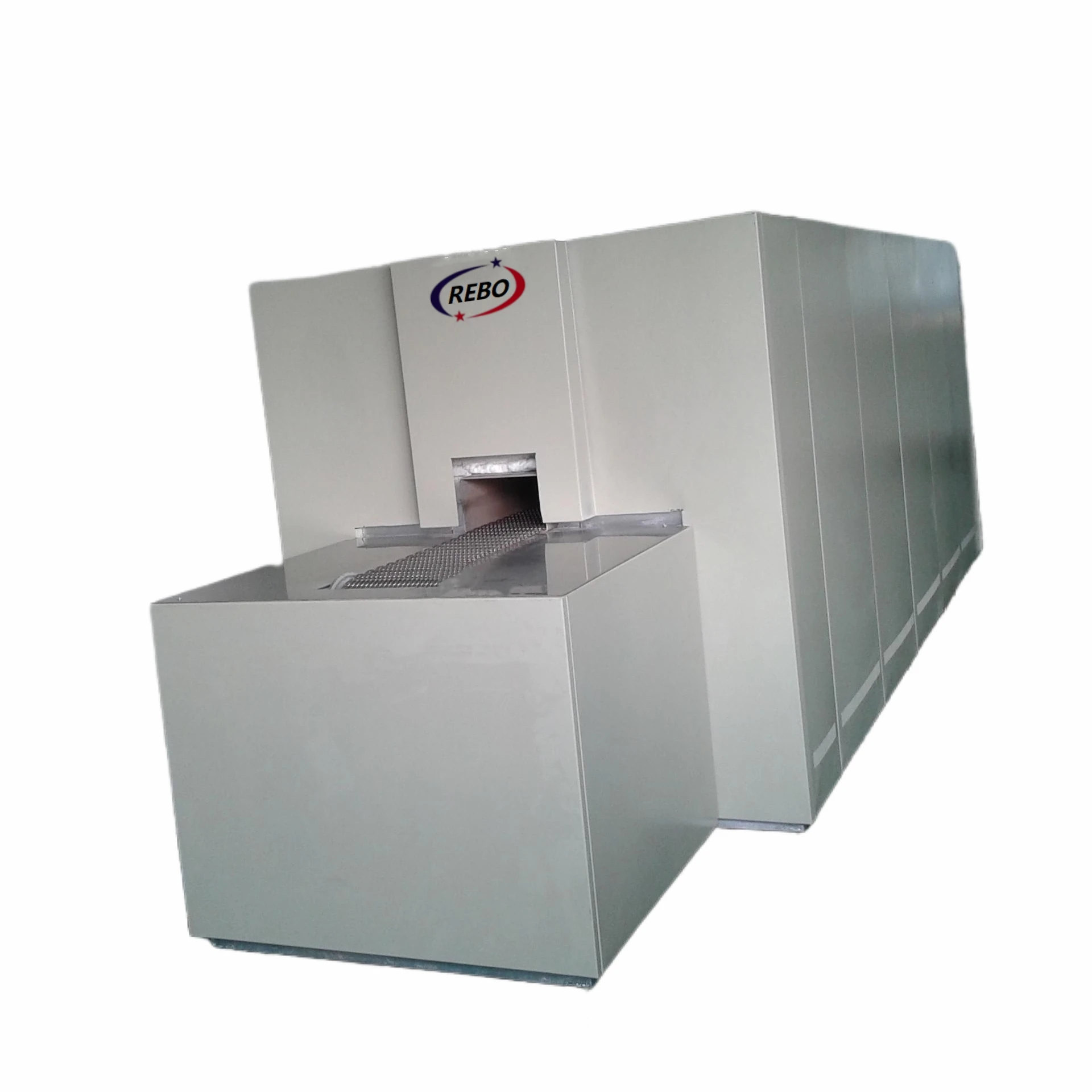 850C 1000C Continuous Electric Heating Annealing Mesh Belt Furnace