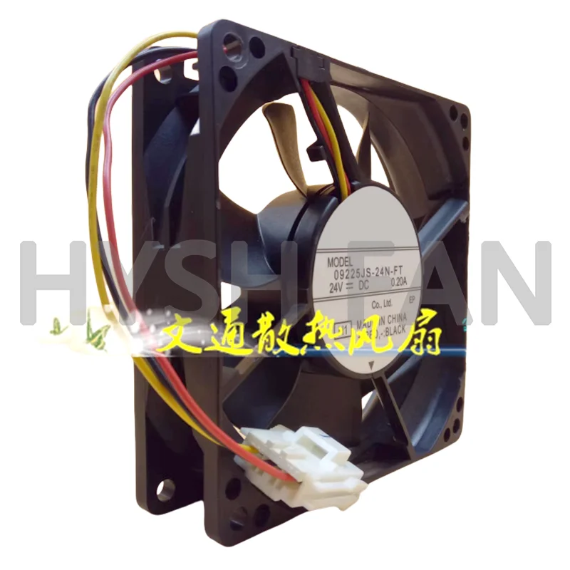 09225JS-24N-FT/FB 24V 0.20A 9cm Cooling 3-wire Fan 9025