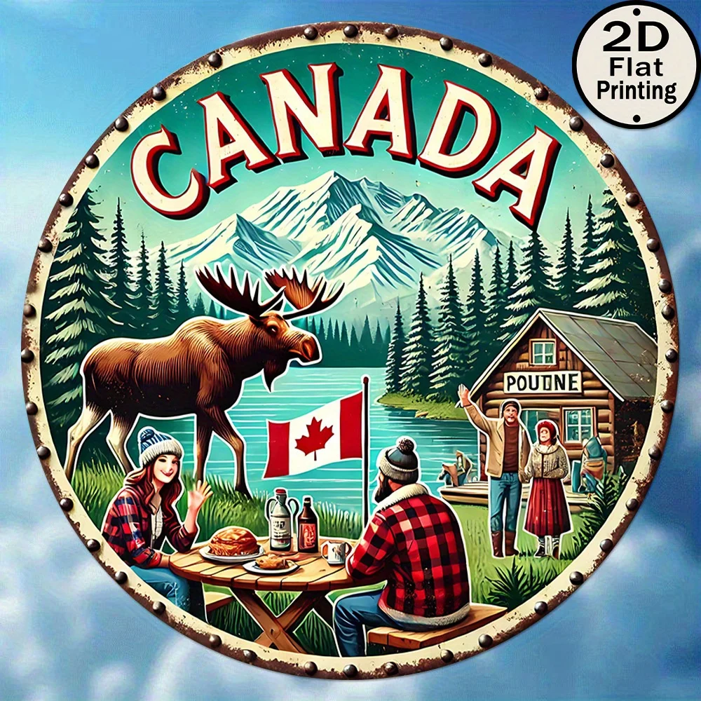 1Pc Vintage Canadia…