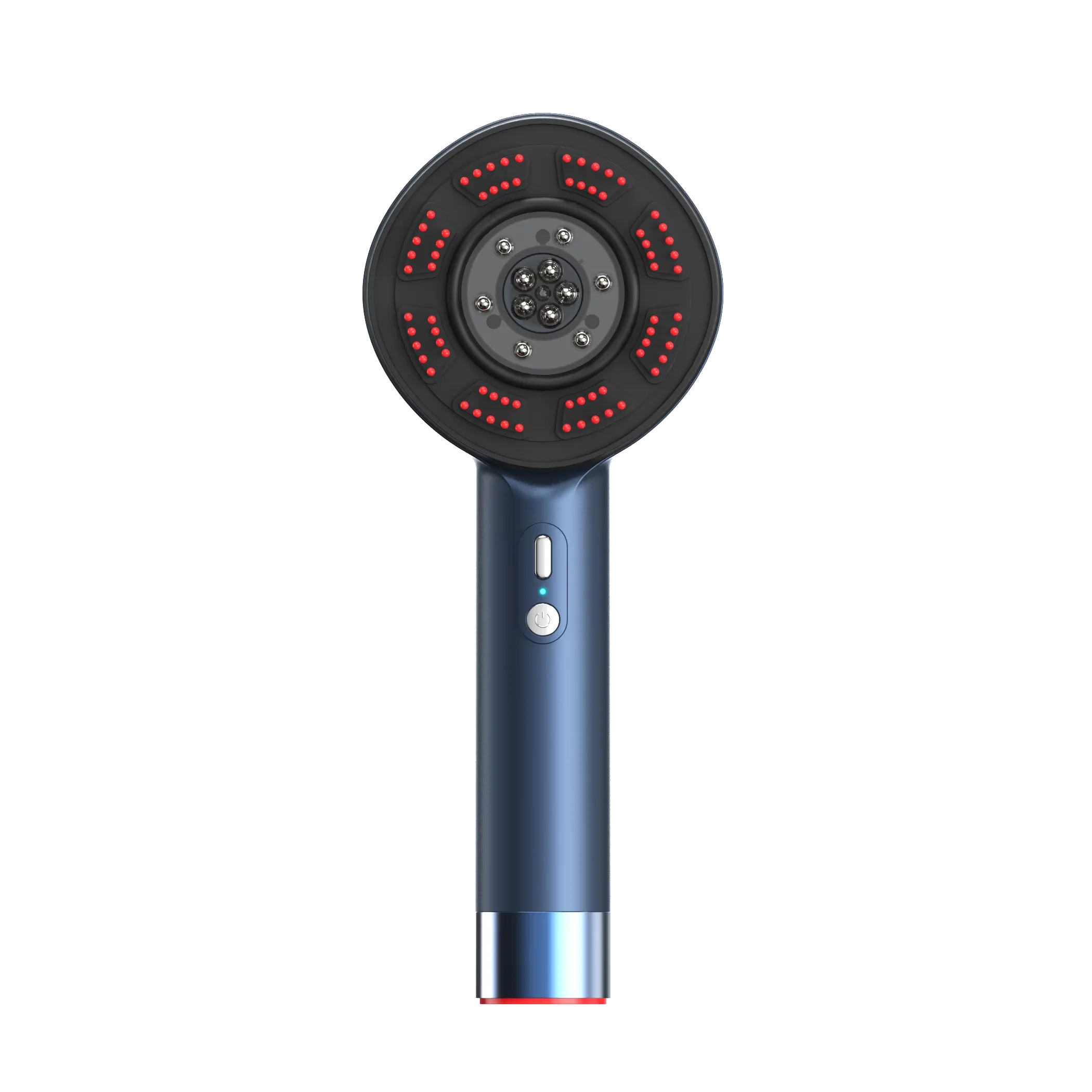 Hot Selling  4 Modes Intelligent Massage Comb with EMS  Function Red Light Irradiation Massage Comb