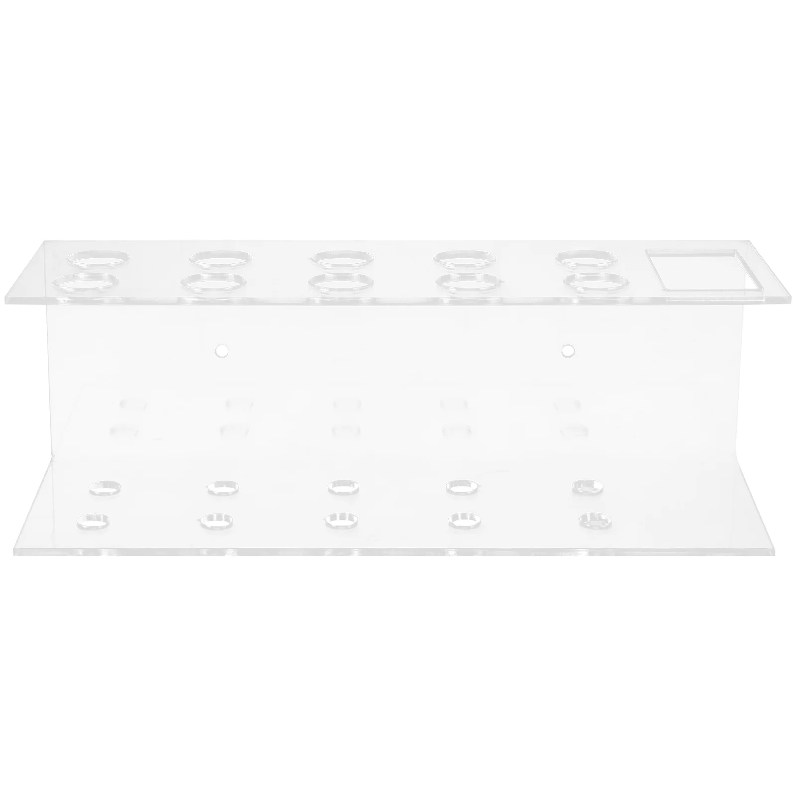 

1 Set Acrylic Pen Holder Multifunctional Marker Stand Office Desk Organizer Storage Rack For Travel Clear