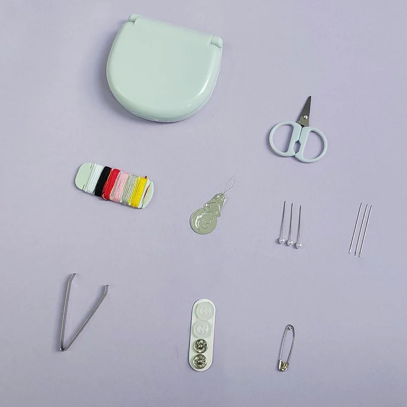100Pcs Portable Sewing Kits Travel Emergency Repair Stitching Hand Tool Quick Mending DIY Clothing Accessories