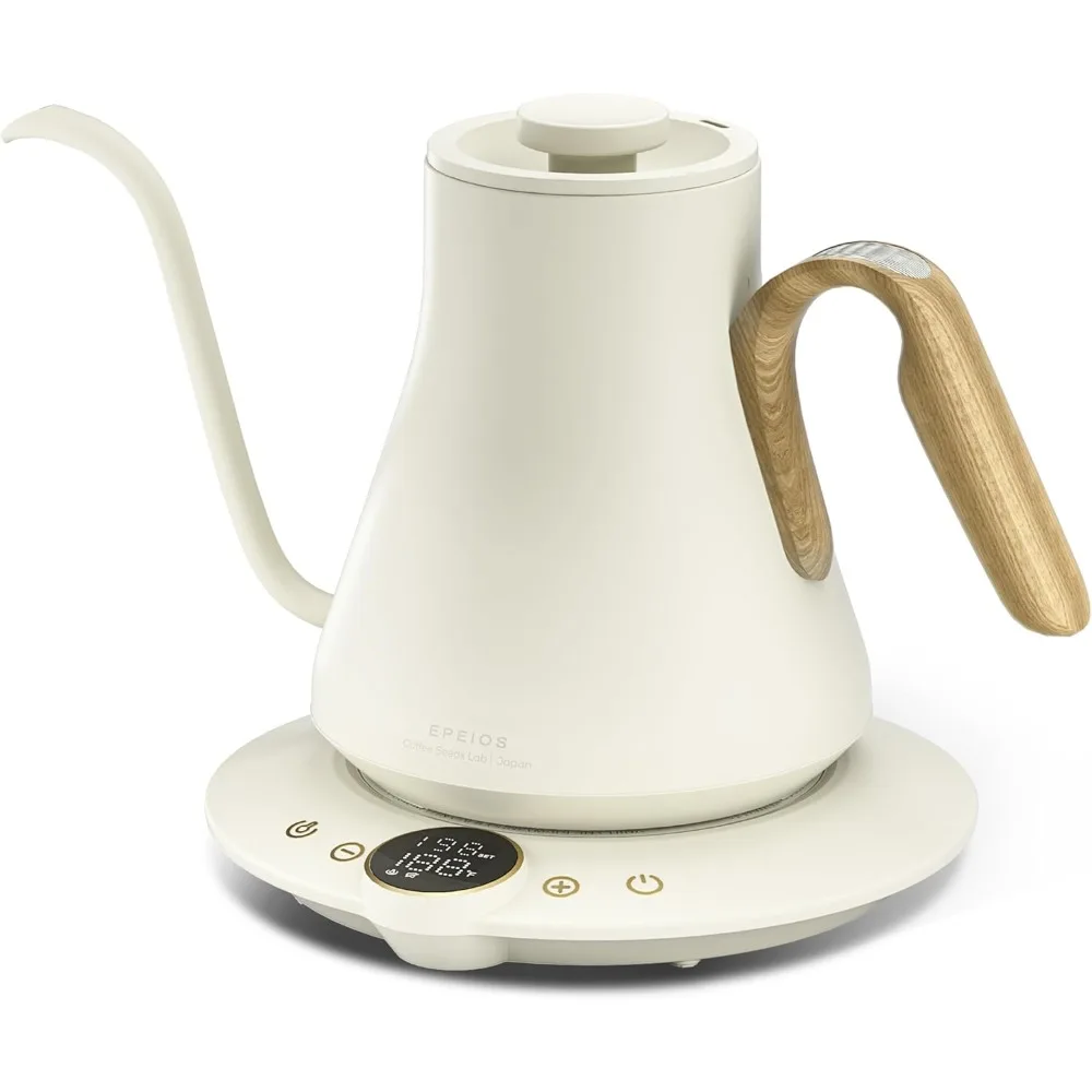 

Electric Kettles, INTASTING Gooseneck Electric Kettle, ±1℉ Temperature Control, Stainless Steel Inner, Quick Heating, for Pour O