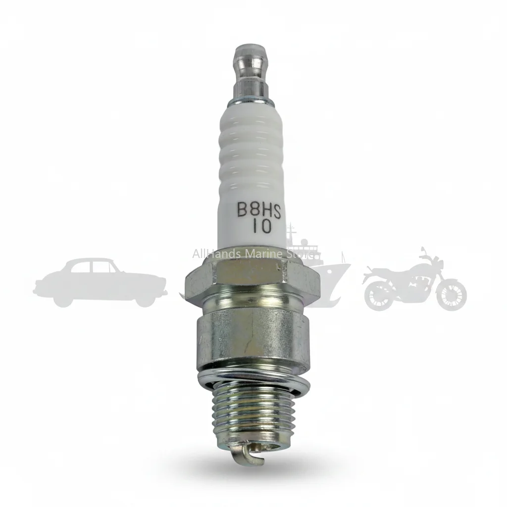 Bujias Nickel Alloy B7HS-10 2129 Motorcycle Spark Plug For Marine Outboard Engines Amd Lawn And Garden Equipment