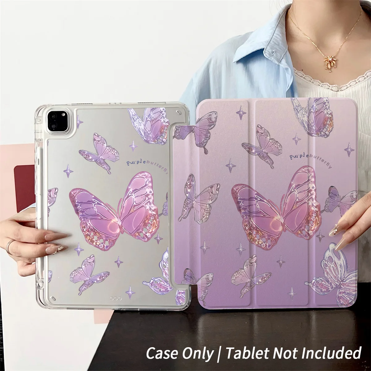 Slim Fit Premium TPU Tablet Cover, Shockproof Durable Lightweight Protective Case for iPad Samsung Huawei Honor Redmi Xiaomi