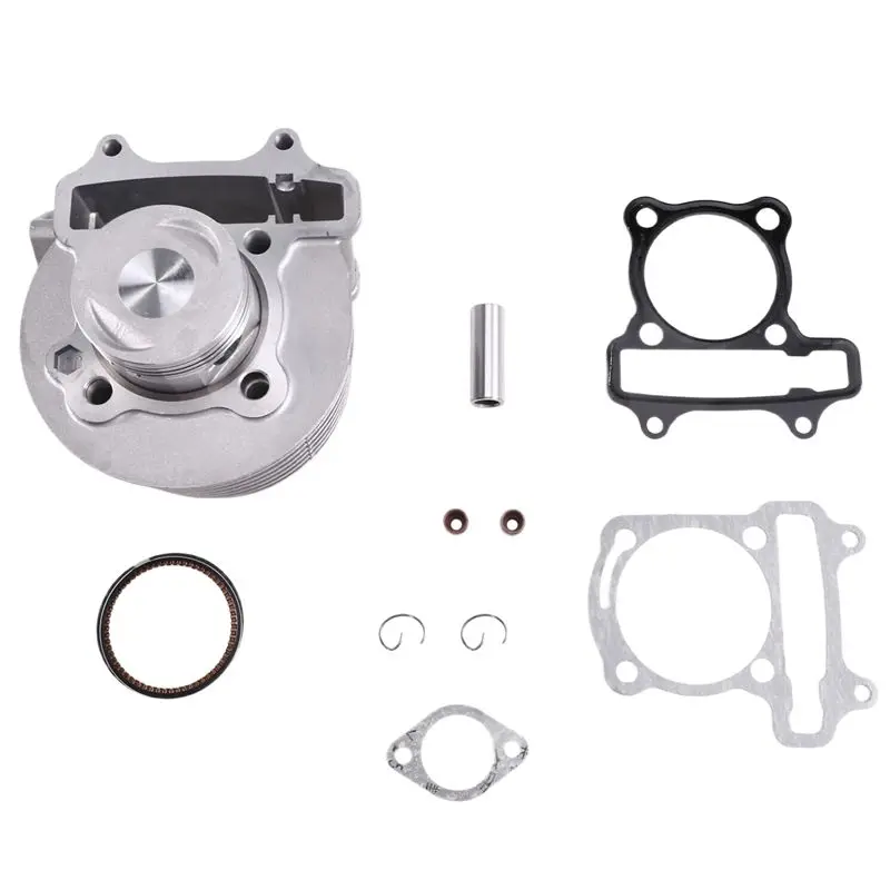 NEW HOT In Stock-Motorcycle Cylinder Set Engine Casing Accessories Cylinder Piston Ring Gasket Oil Seal Kit DS150 WS150 GS150 AT